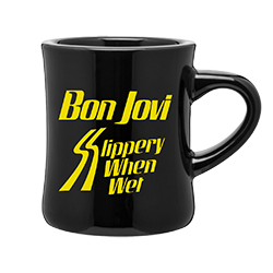 Bon Jovi Slippery When Wet Diner Mug