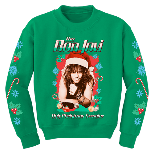The Bon Jovi Ugly Christmas Sweater
