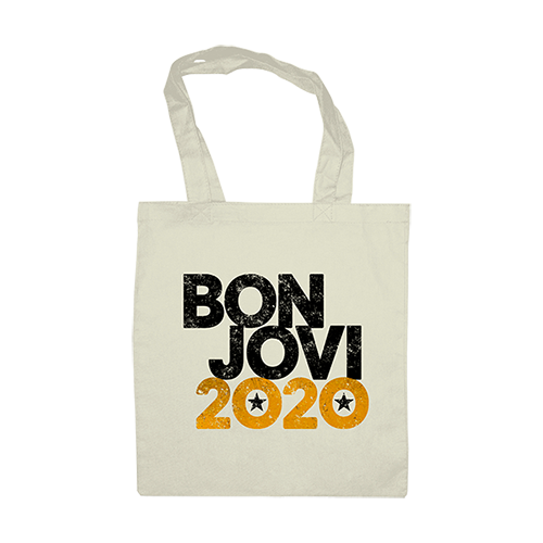 Bon Jovi 2020 Tote Bag Natural