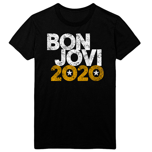 Bon Jovi 2020 Black Tee